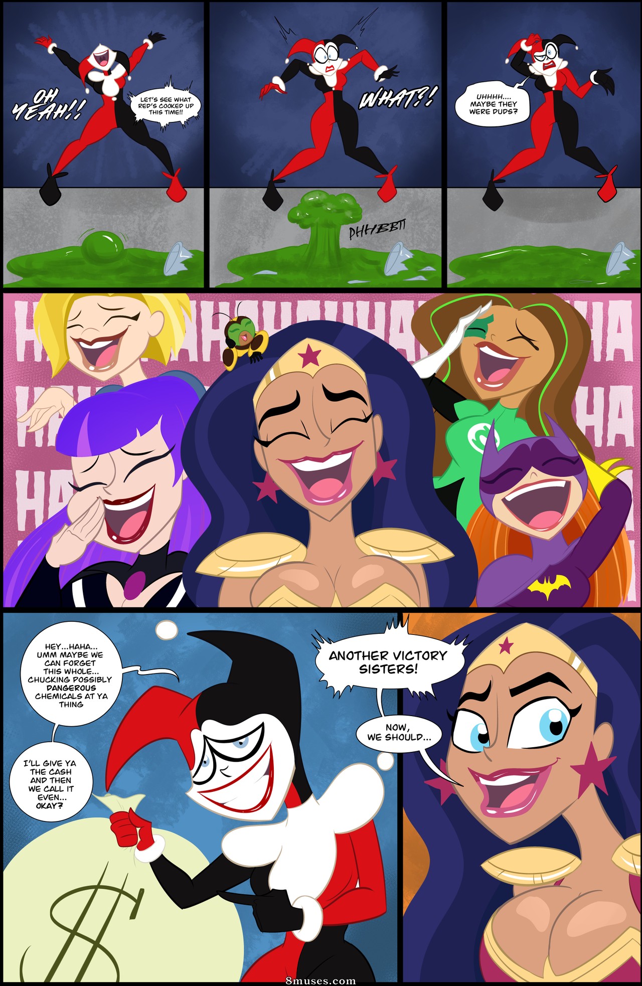 Page 8 | Ameizing-Lewds-Comics/DC-Super-Hero-Girls | 8muses - Sex Comics