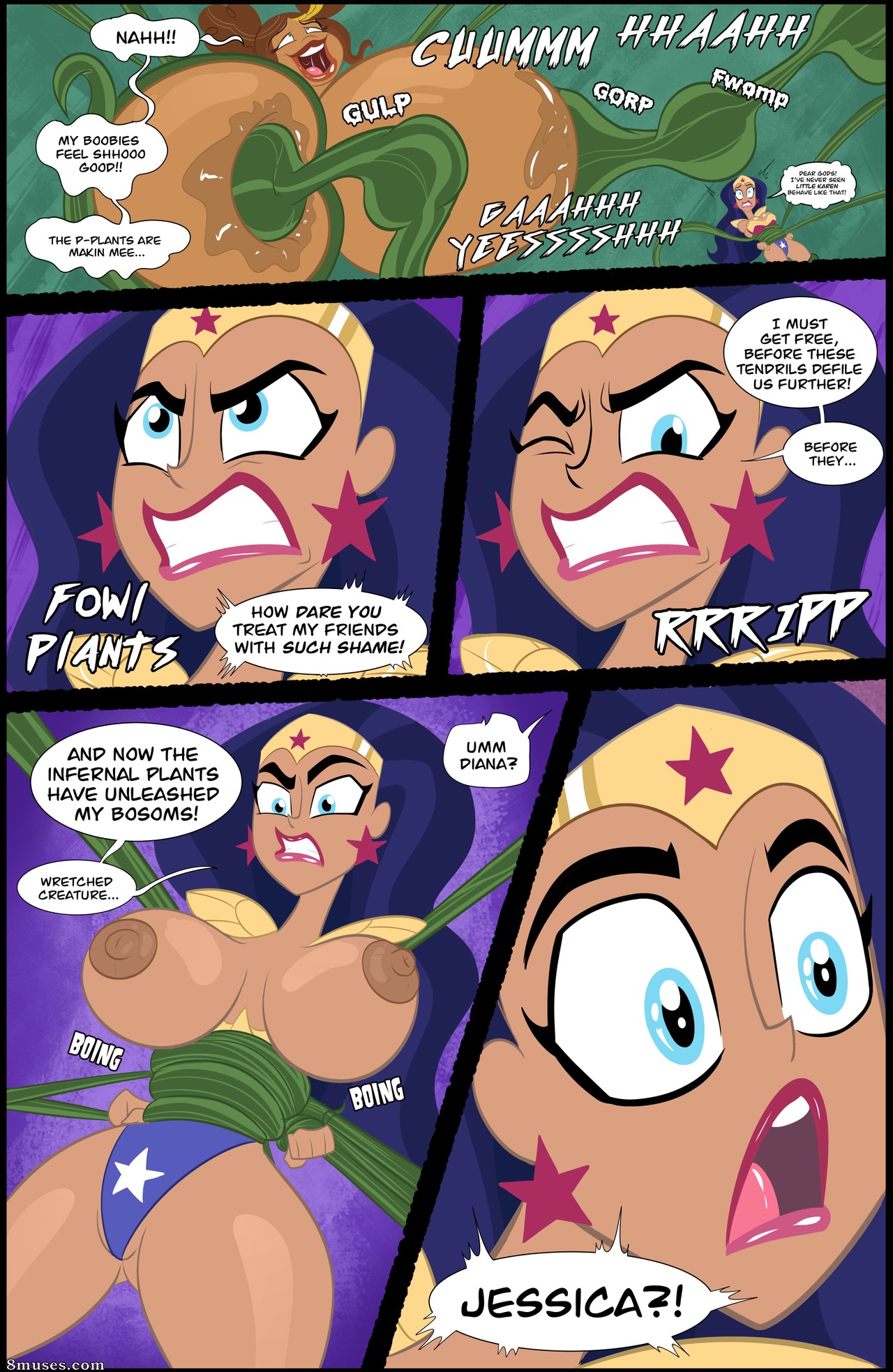 Page 15 | Ameizing-Lewds-Comics/DC-Super-Hero-Girls | 8muses - Sex Comics