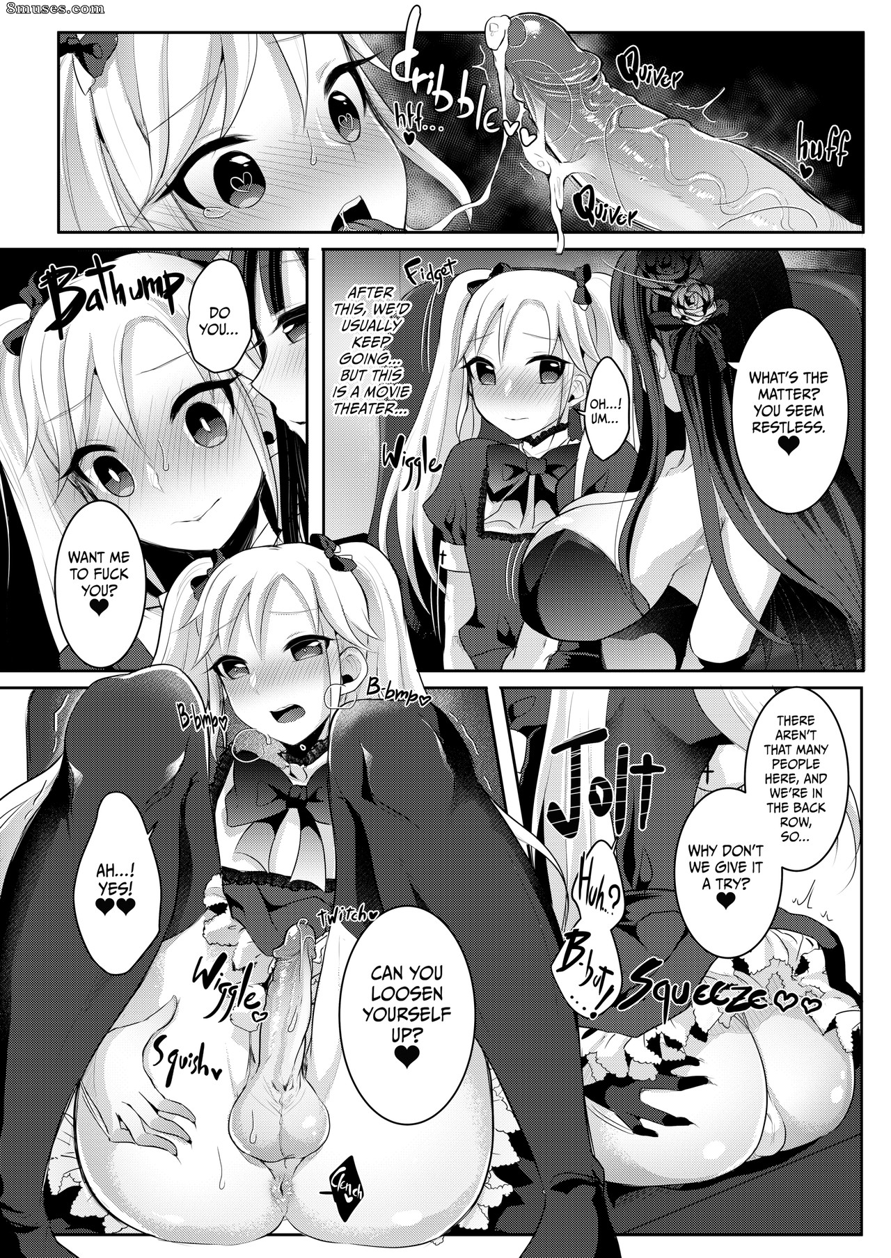 Page 12 | Fakku-Comics/Maltese-Runrun/The-Futanari-Gothic-Ladys-Perfect-Movie-Date  | 8muses - Sex Comics