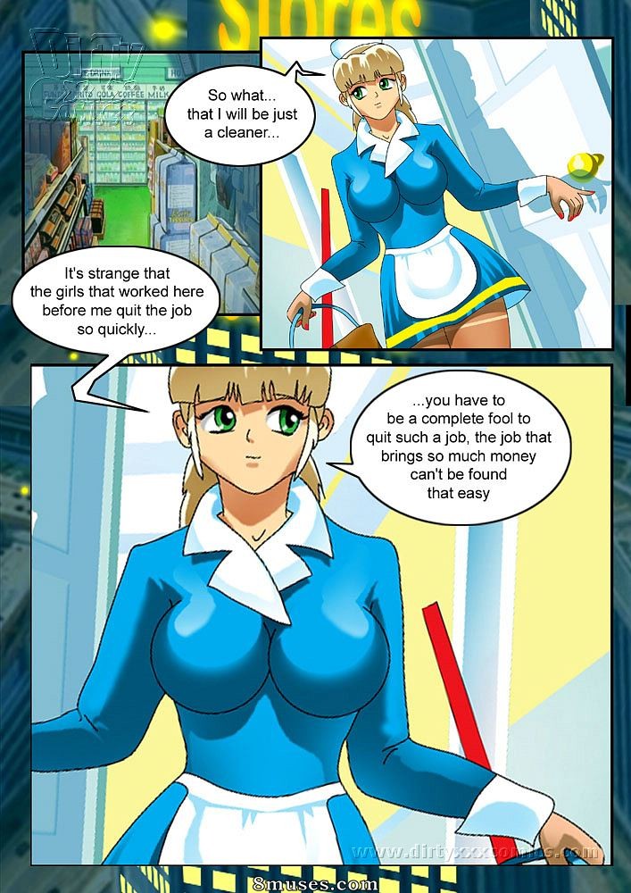 DirtyXXXComics.com Comix - Um novo trabalho - Página 3