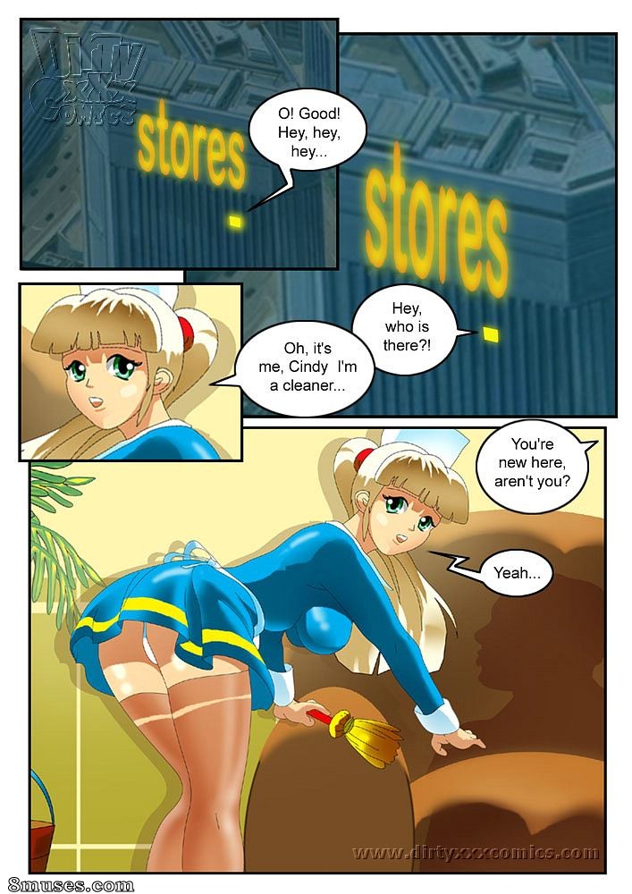 DirtyXXXComics.com Comix - Um novo trabalho - Página 5