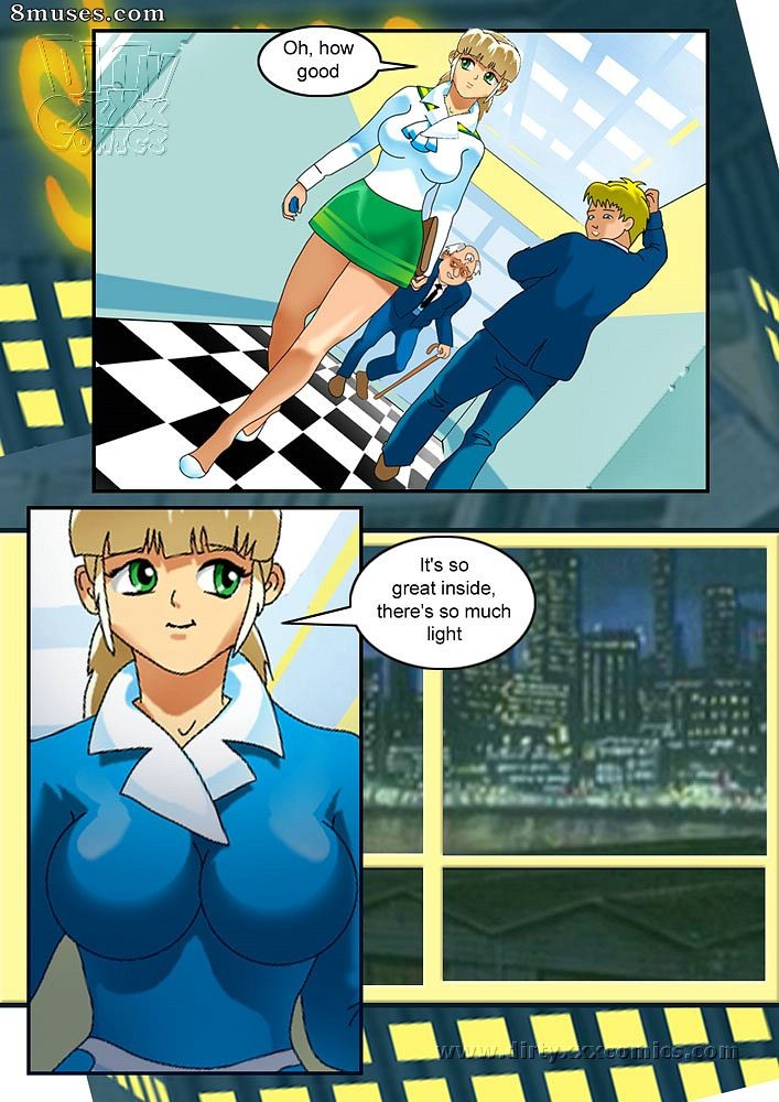 DirtyXXXComics.com Comix - Un nuevo trabajo - Página 2
