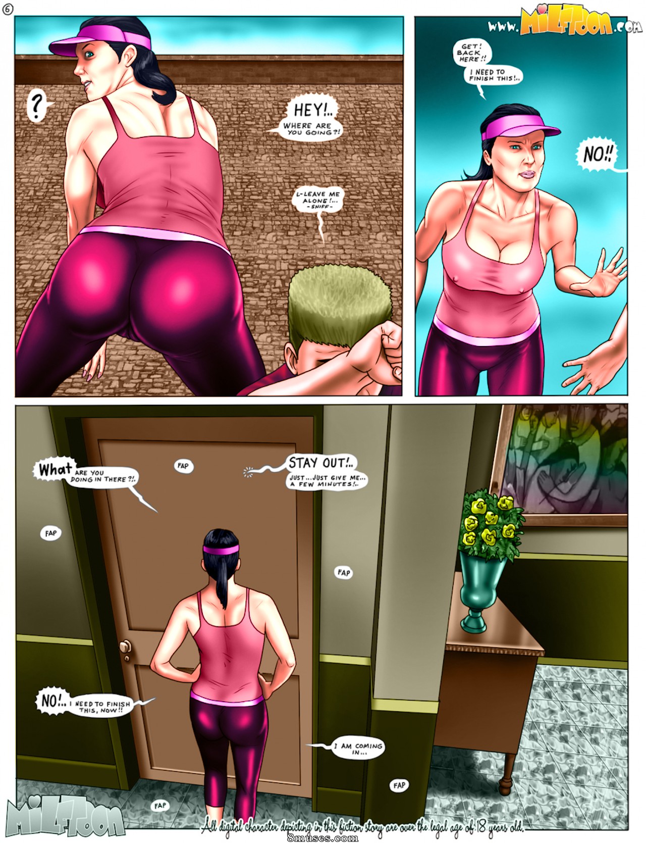 MilfToon Comics - Grand Fuck Auto - Colorido por L - Página 6