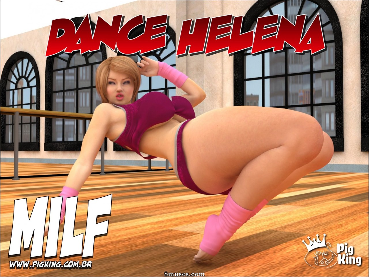 PigKing - CrazyDad Comics - Baila Helena - Página 1