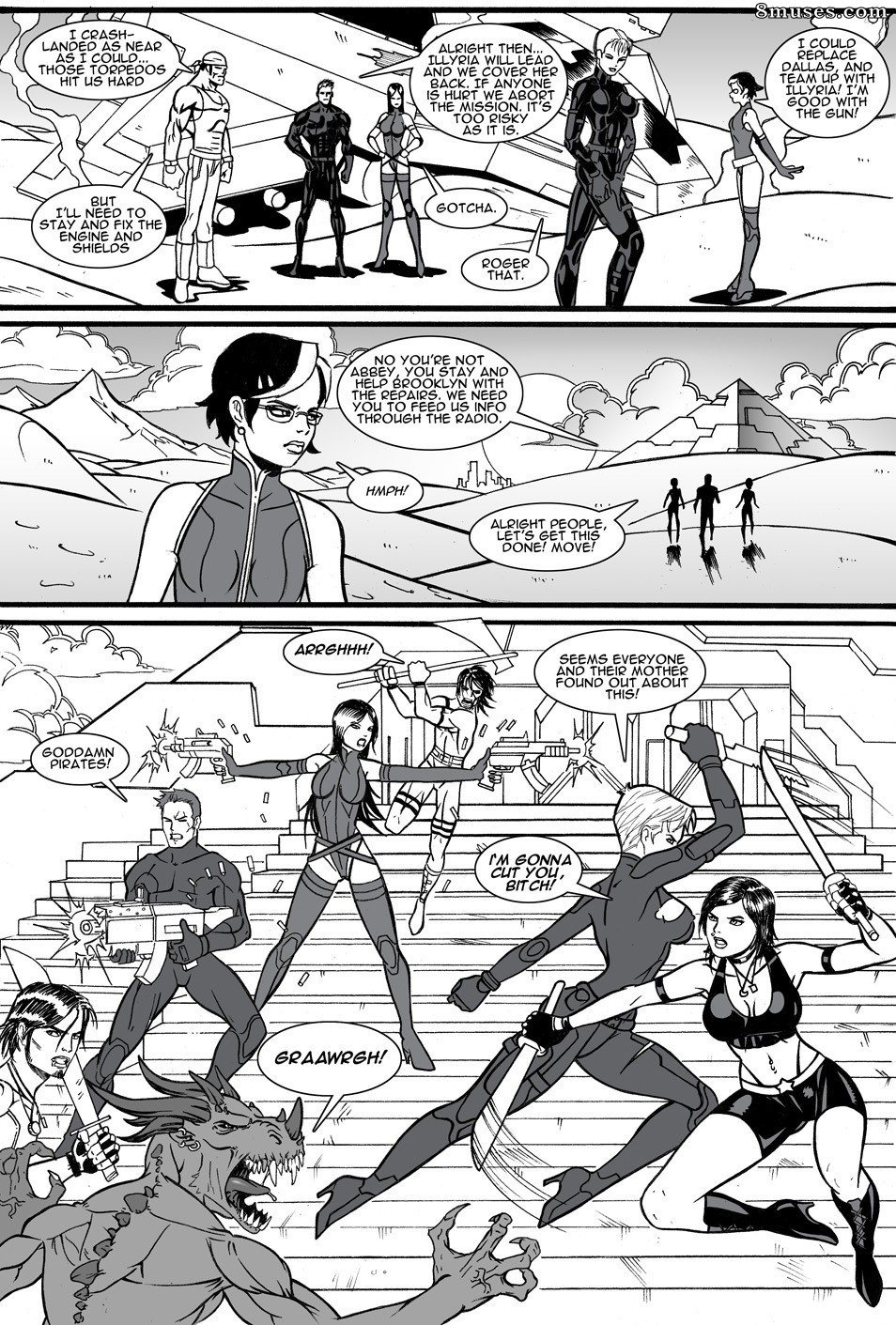 Pretty Sexy Bounty Hunter Illyria - Issue 6 - Page 3