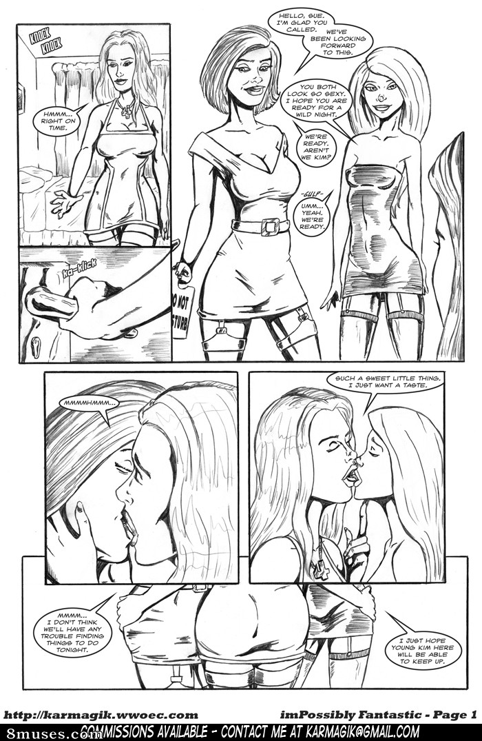 Karmagik Comics - Fantástico impossibly - Página 1