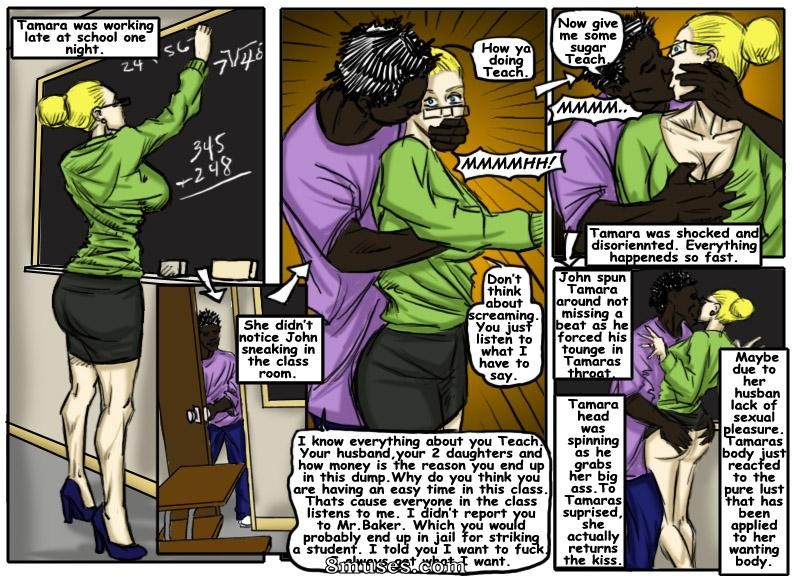 IllustratedInterracial.com Comics - Enséñale a Tamara - Página 7
