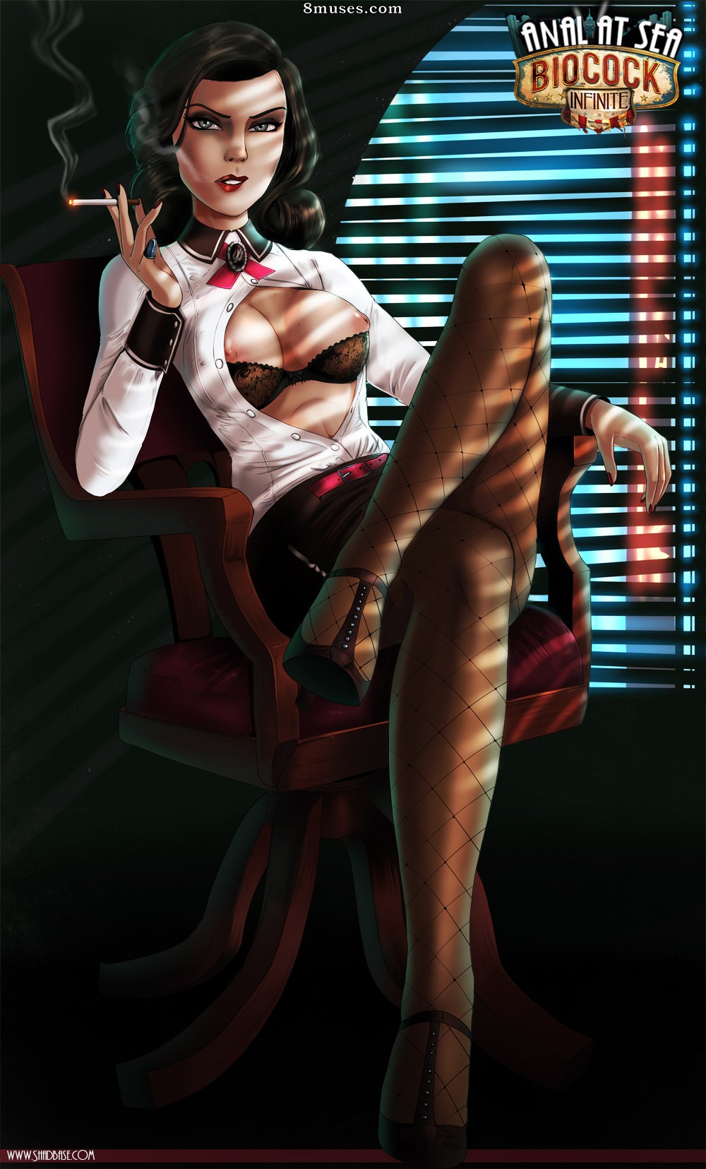 ShadBase Comics - Anal no mar - Biocock Infinito - Página 1