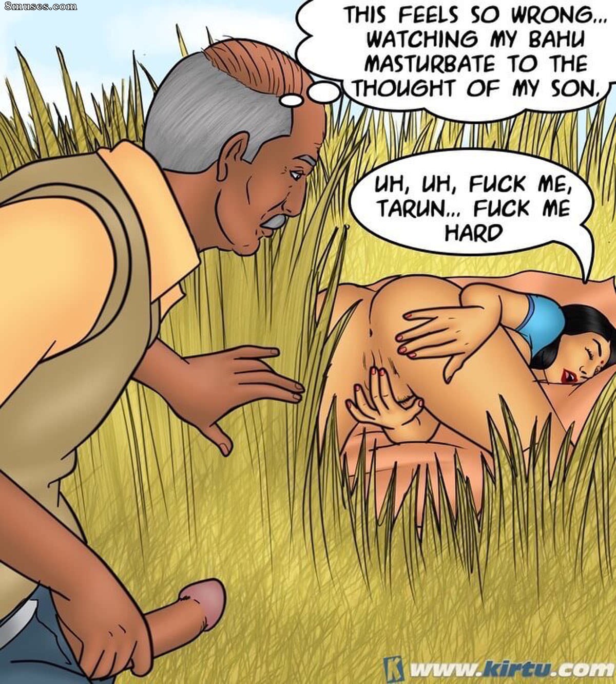 Kirtu.com Comics - Savita Bhabhi - Episodio 75 - La nuera del granjero - Página 99