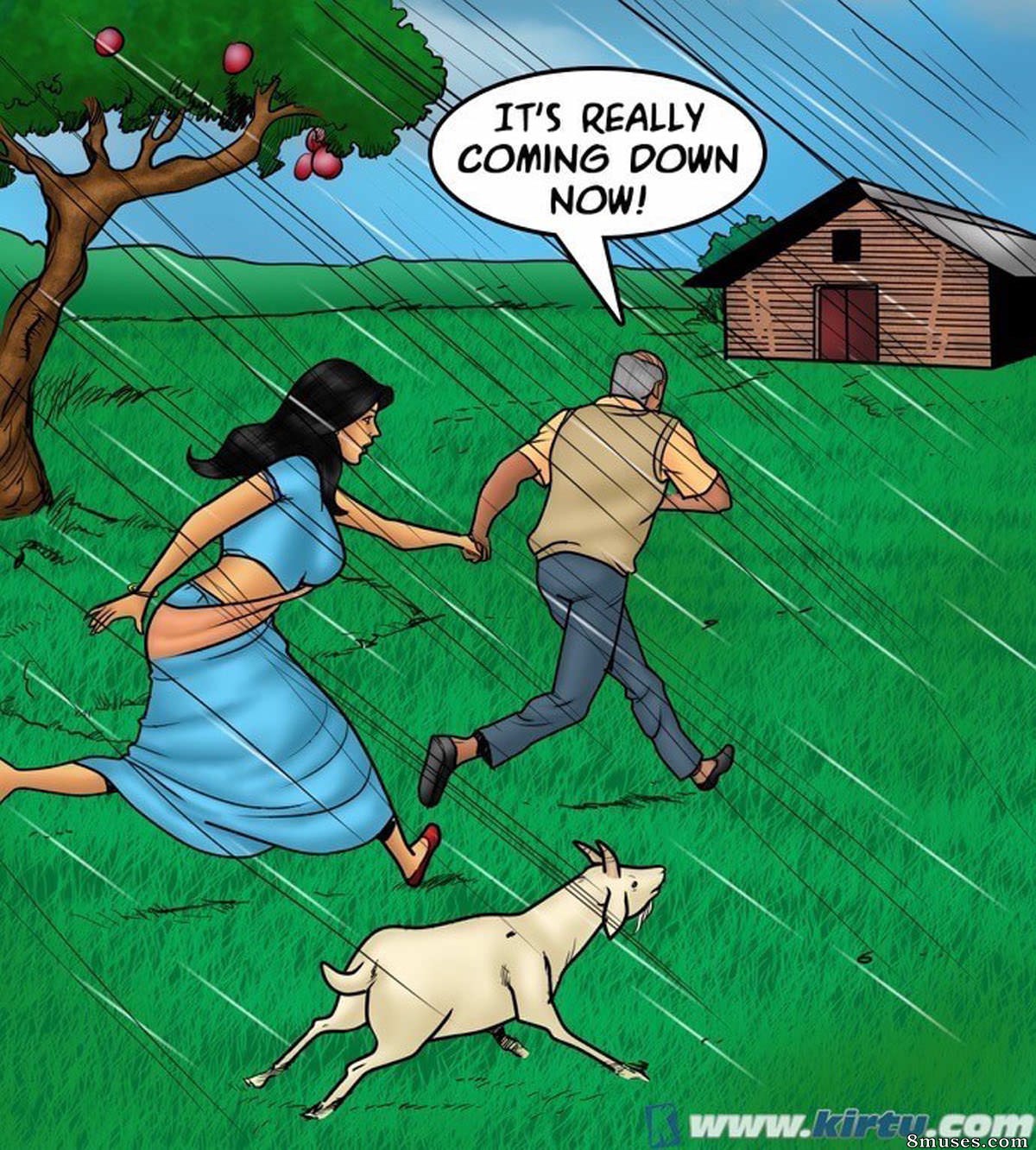 Kirtu.com Comics - Savita Bhabhi - Épisode 75 - La belle-fille de la ferme - Page 112
