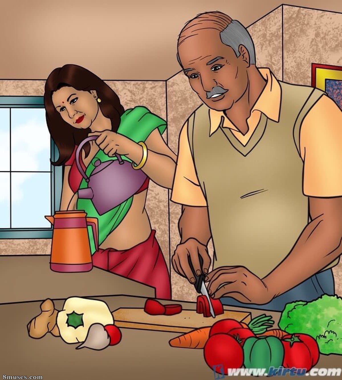 Kirtu.com Comics - Savita Bhabhi - Episódio 75 - A nora do fazendeiro - Página 71