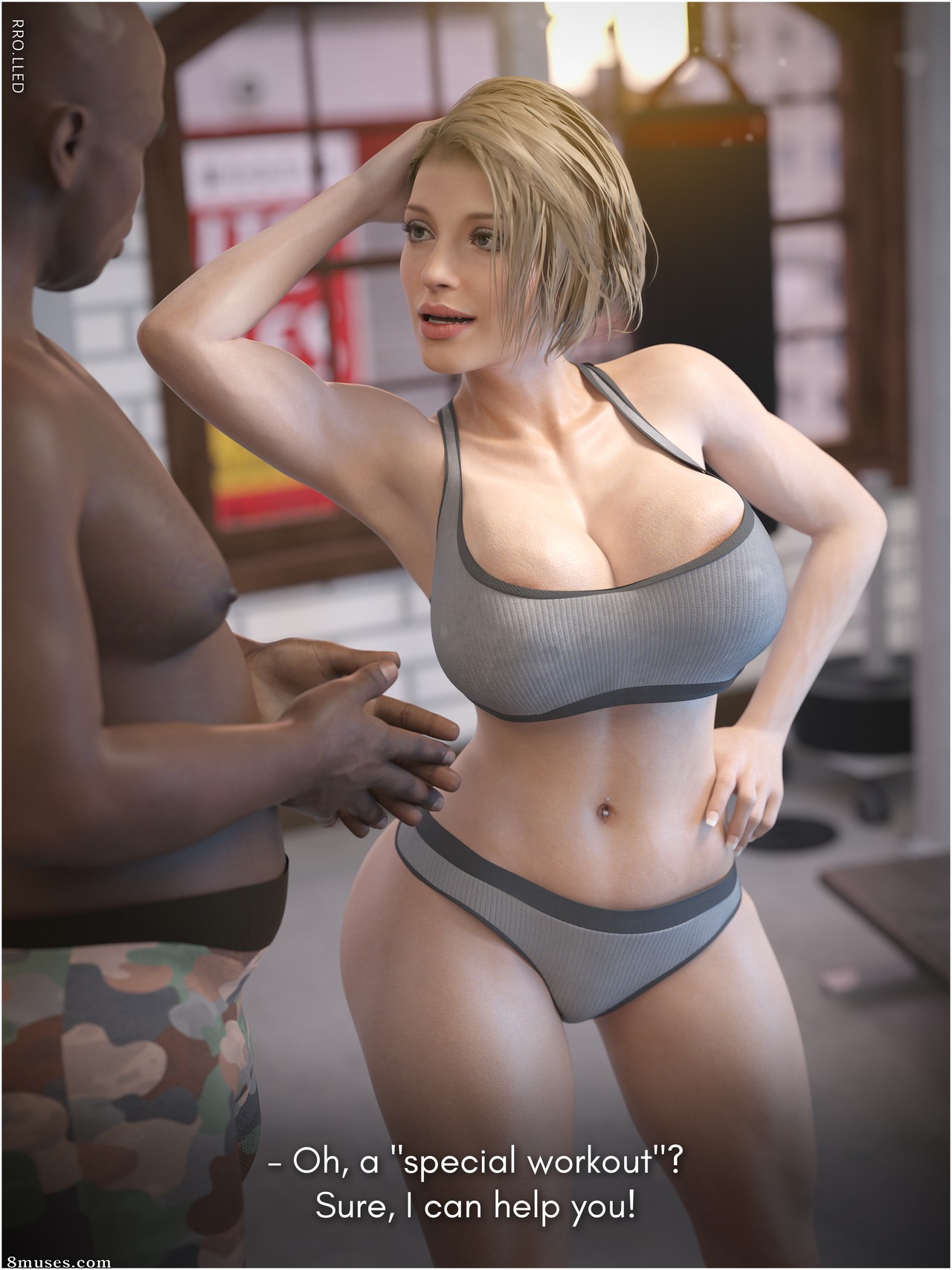 Rro.lled - Jill - Workout Duty - Page 3