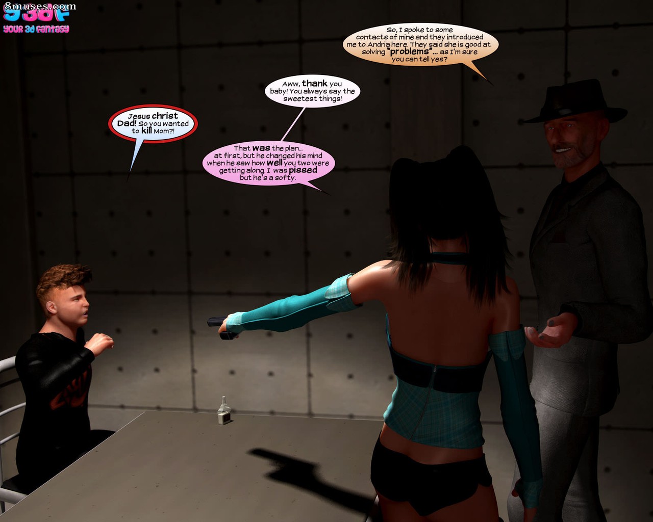 Y3DF - Your3DFantasy.com Comics - Explication - Page 16