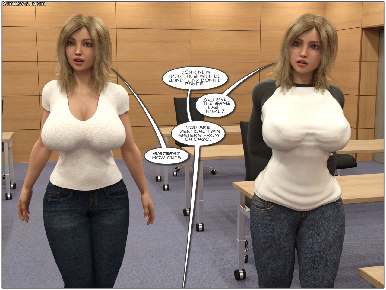 TGTrinity - Witness Protection - My Wife's Twin - Page 225