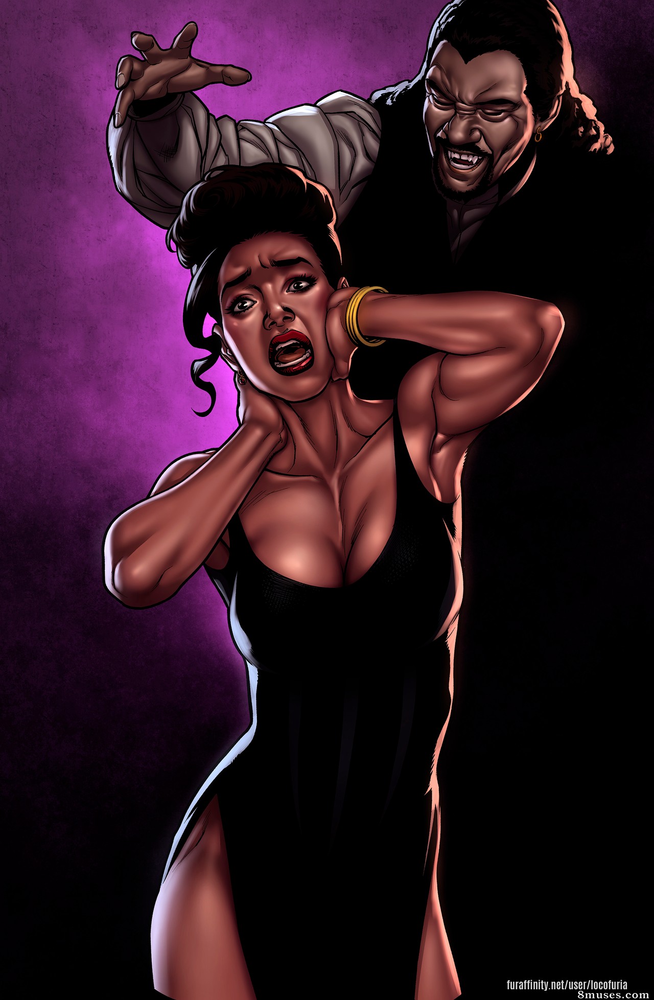 Locofuria Comics - QOB - La secuencia 1 - Vampira Rita - Página 8