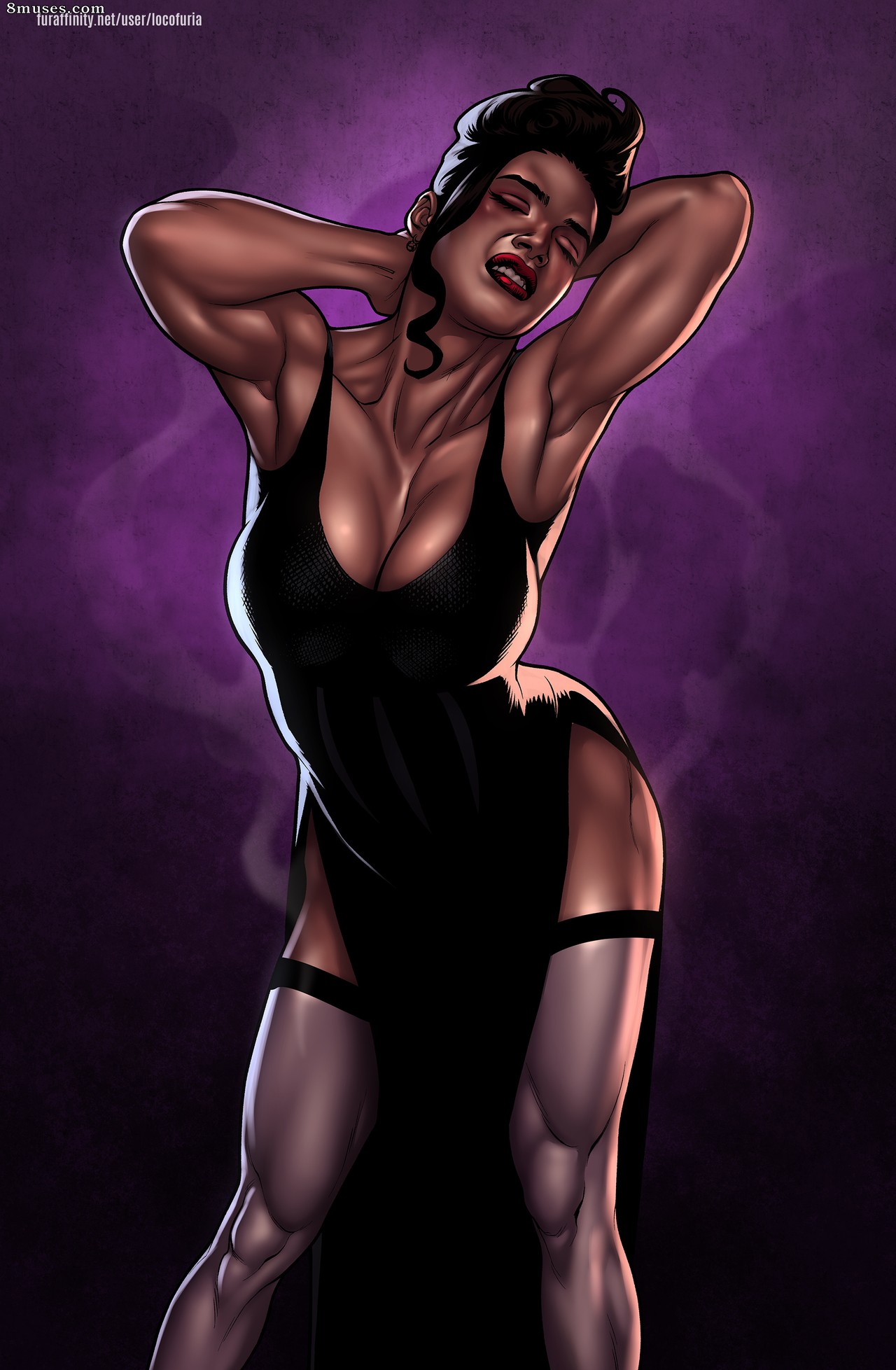 Locofuria Comics - QOB - La secuencia 1 - Vampira Rita - Página 9