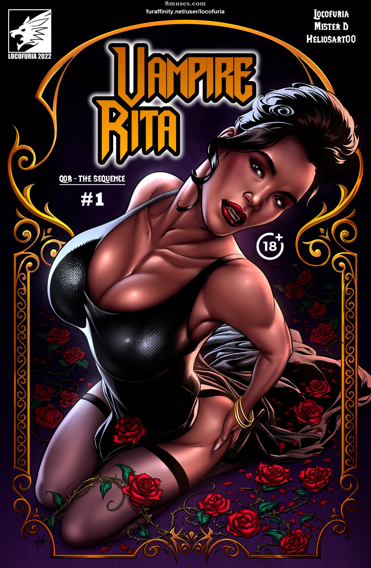 Locofuria Comics - QOB - A sequência 1 - Vampira Rita - Página 1