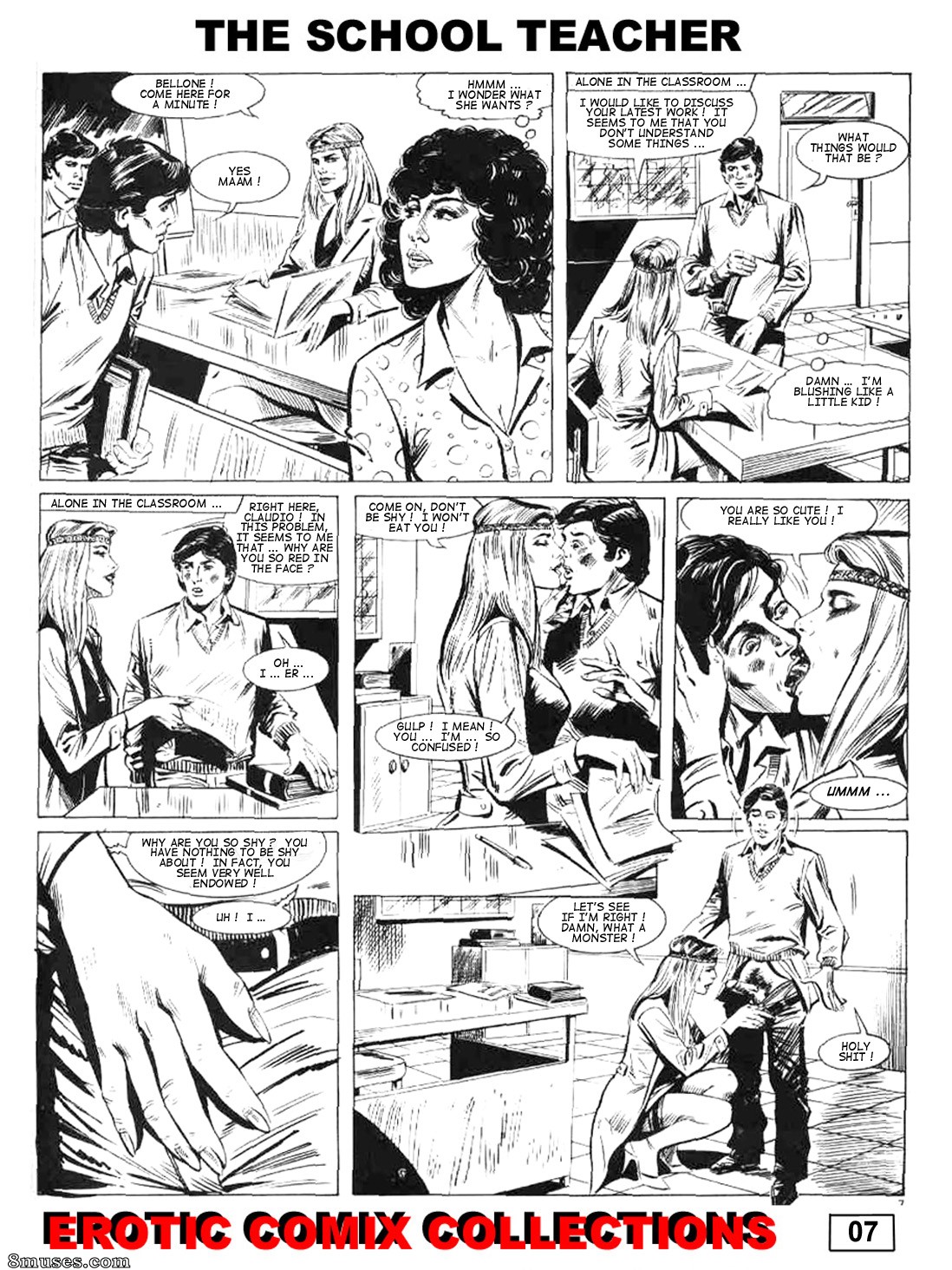 Classic Comics Collection - A Professora da Escola - Página 9