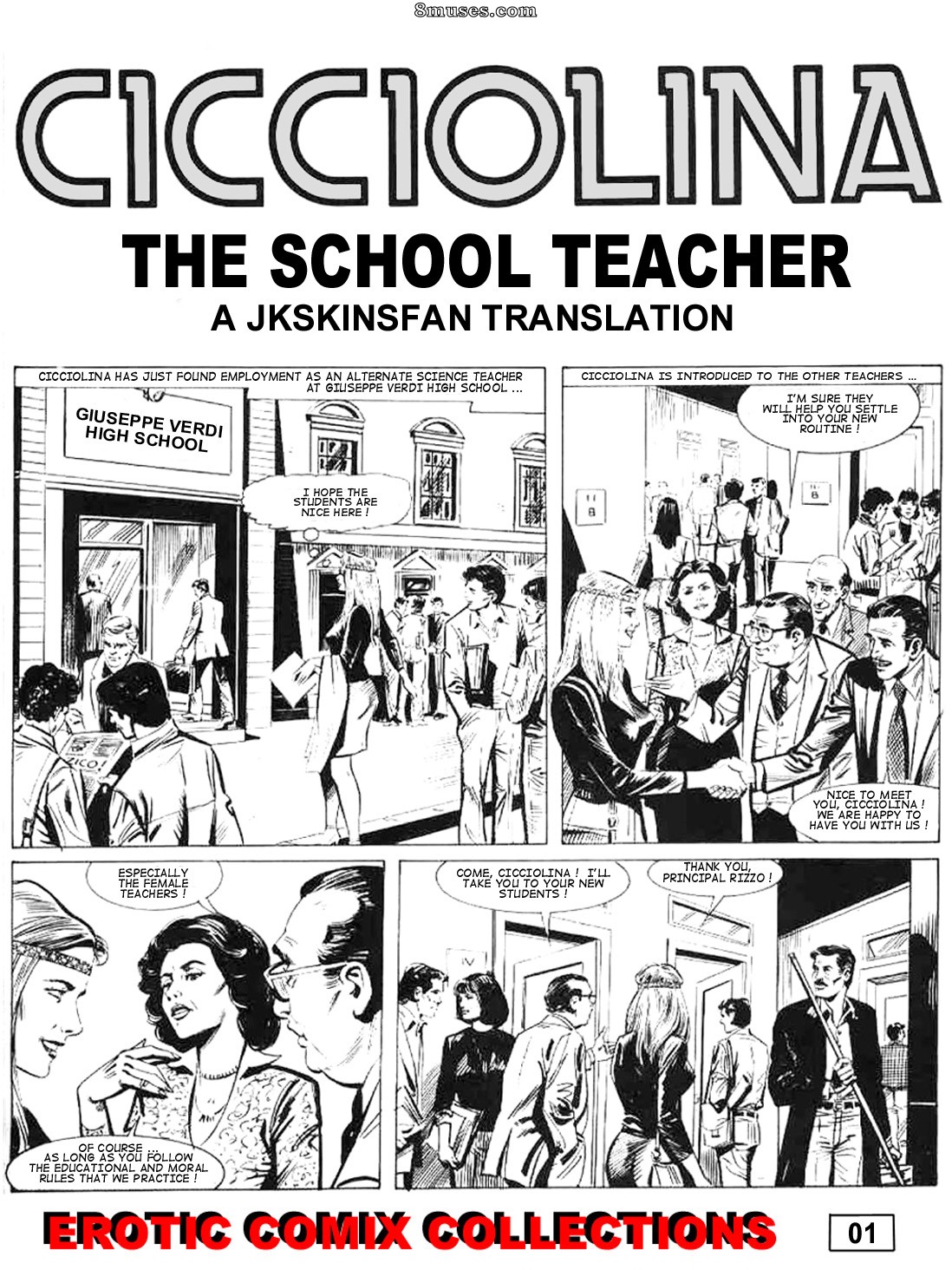 Classic Comics Collection - La maestra de la escuela - Página 3