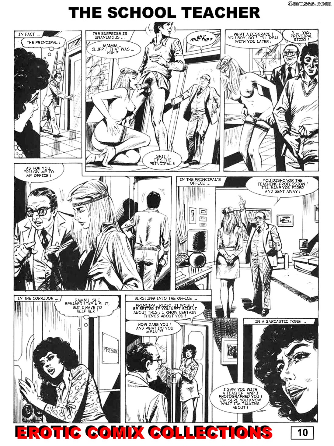 Classic Comics Collection - A Professora da Escola - Página 12