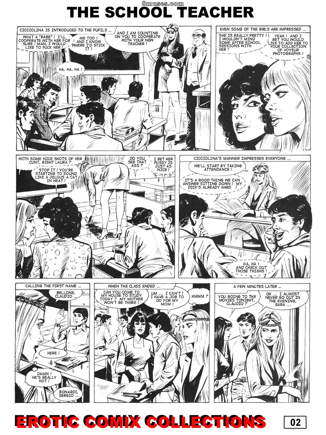 Classic Comics Collection - La maestra de la escuela - Página 4