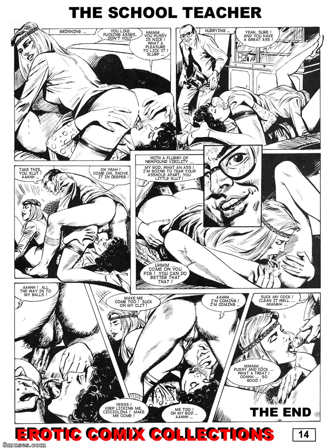 Classic Comics Collection - A Professora da Escola - Página 16