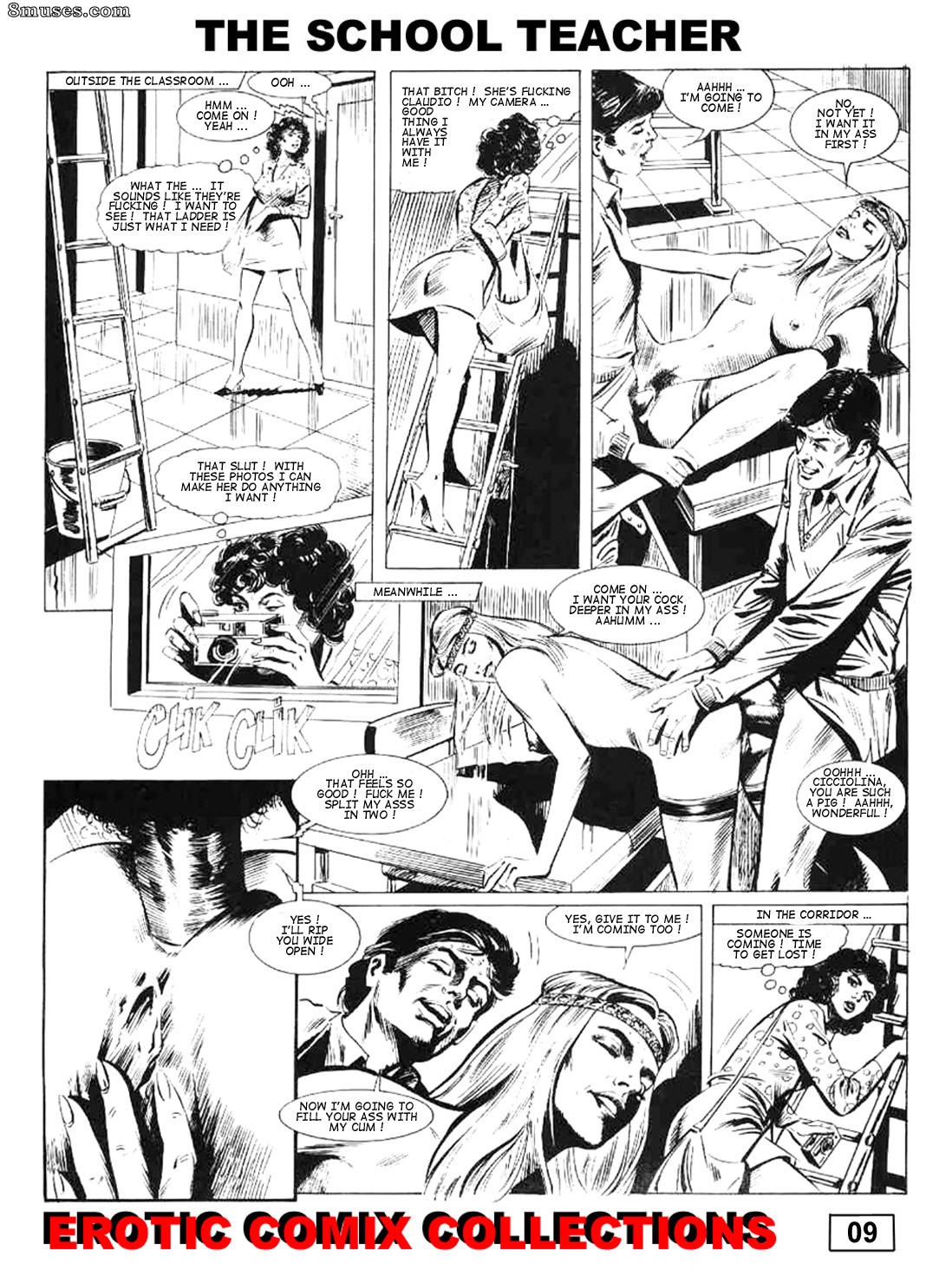 Classic Comics Collection - La maestra de la escuela - Página 11
