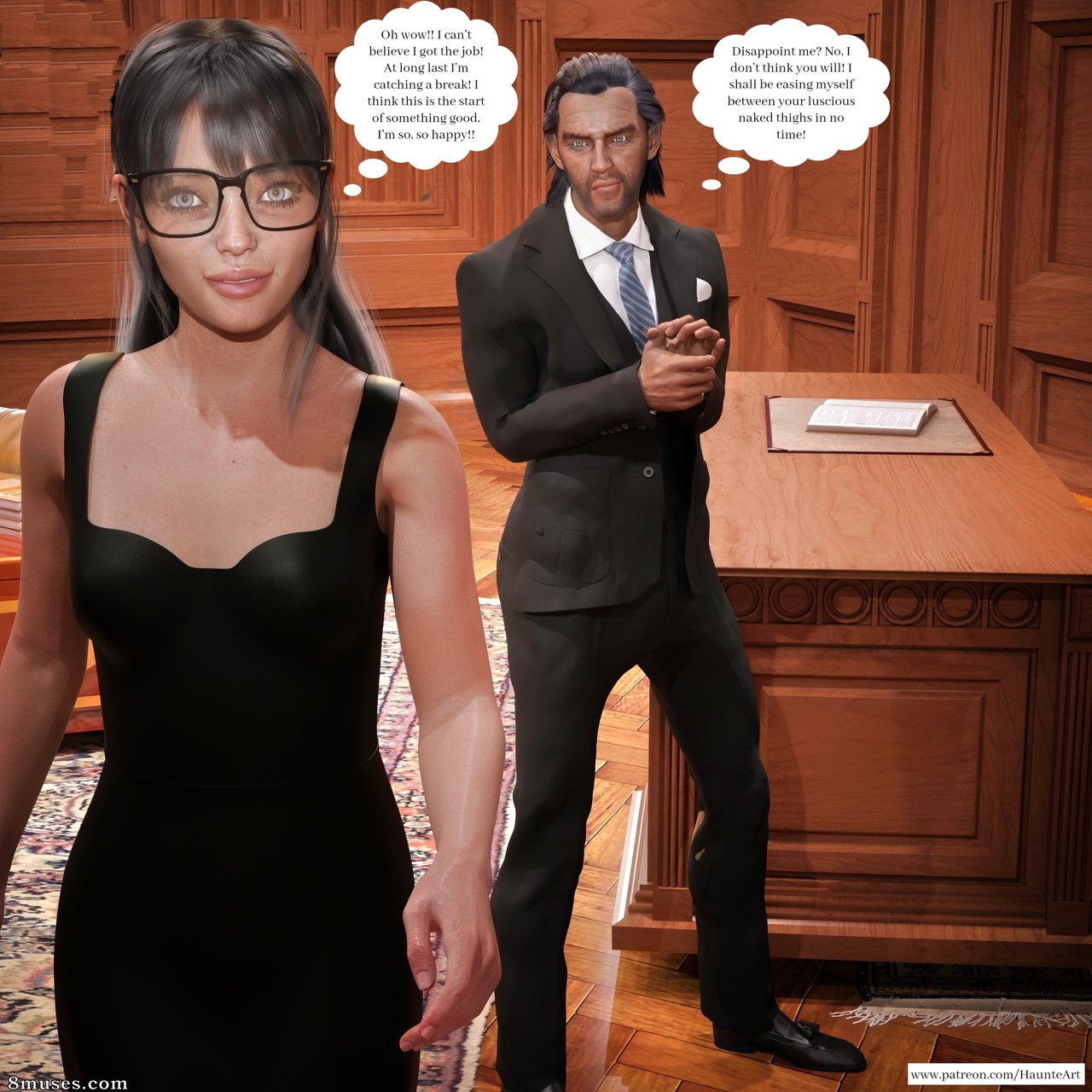 Haunte - The Seduction and Humiliation of Miss Gwyneth Pettifer - Page 4