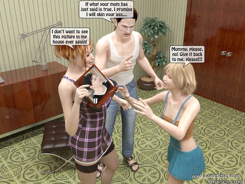 IncestBDSM.com Comics - Domando duas pequenas bimbos - Página 8
