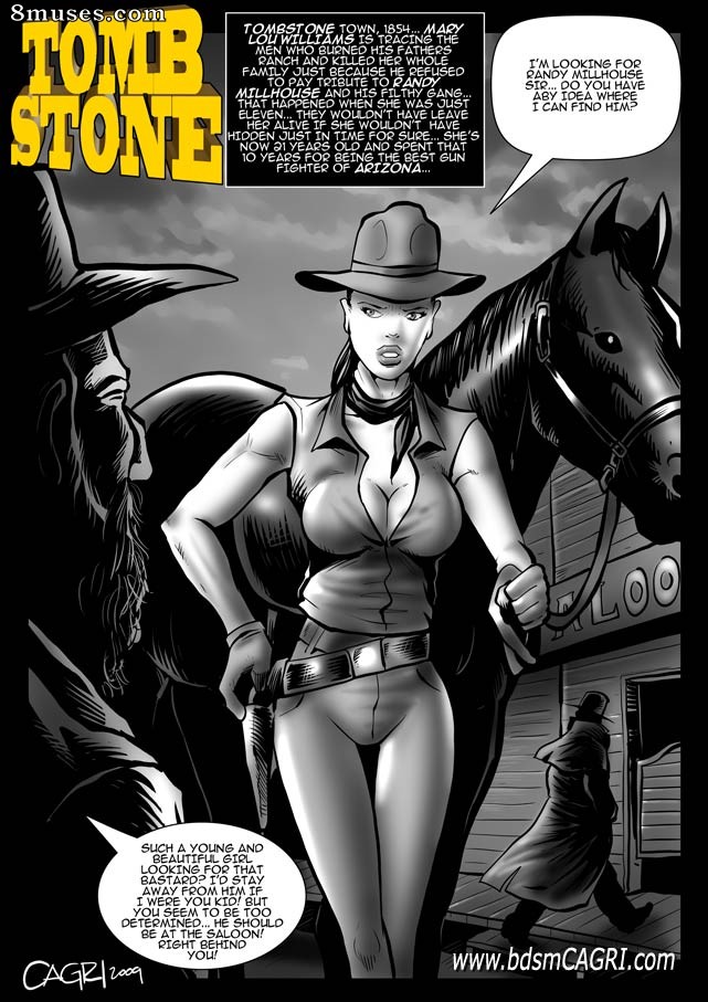 Cagri Comics - Tomb Stone - Page 1