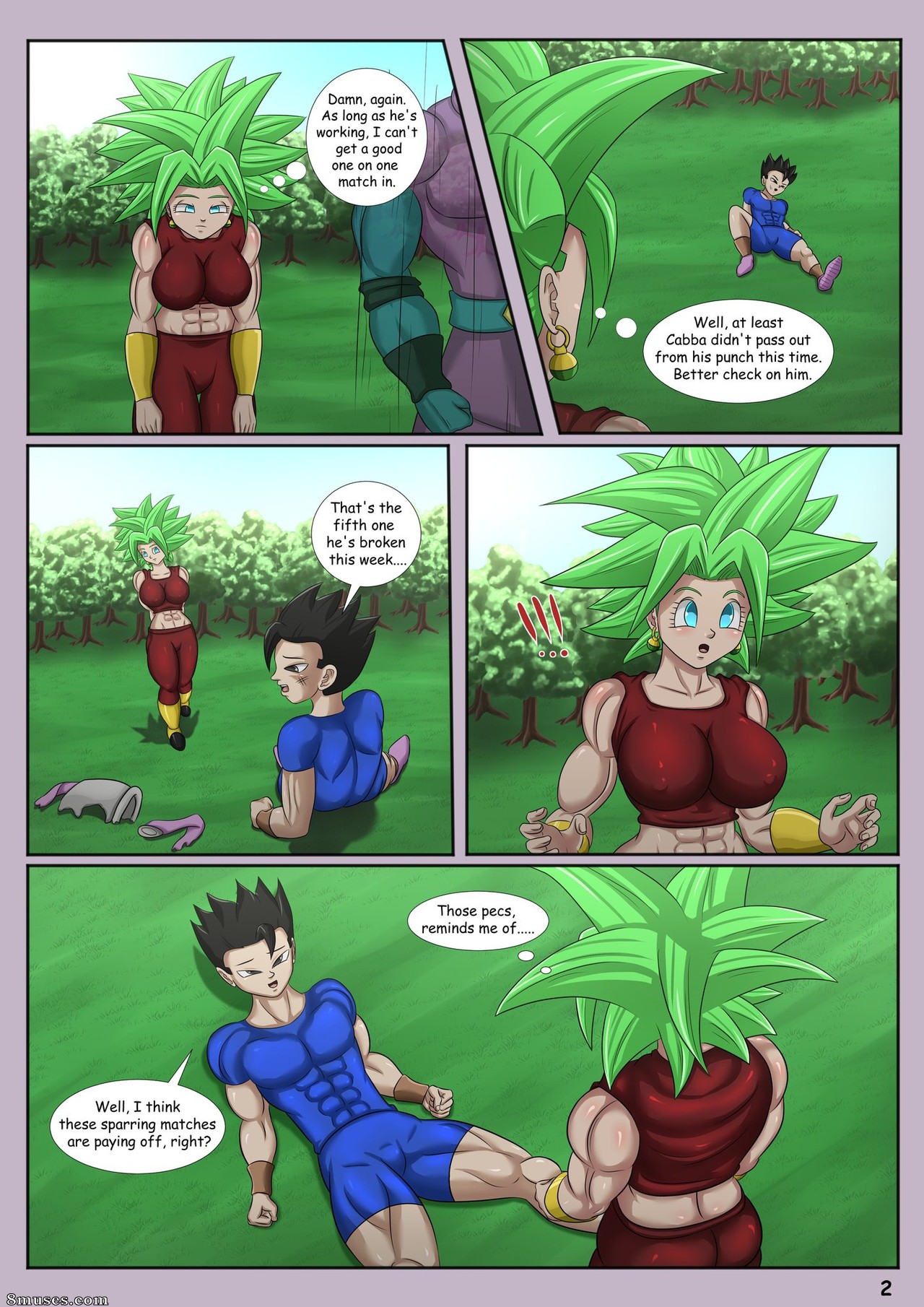 Magnificent Sexy Gals - Battle Tensions - Page 4