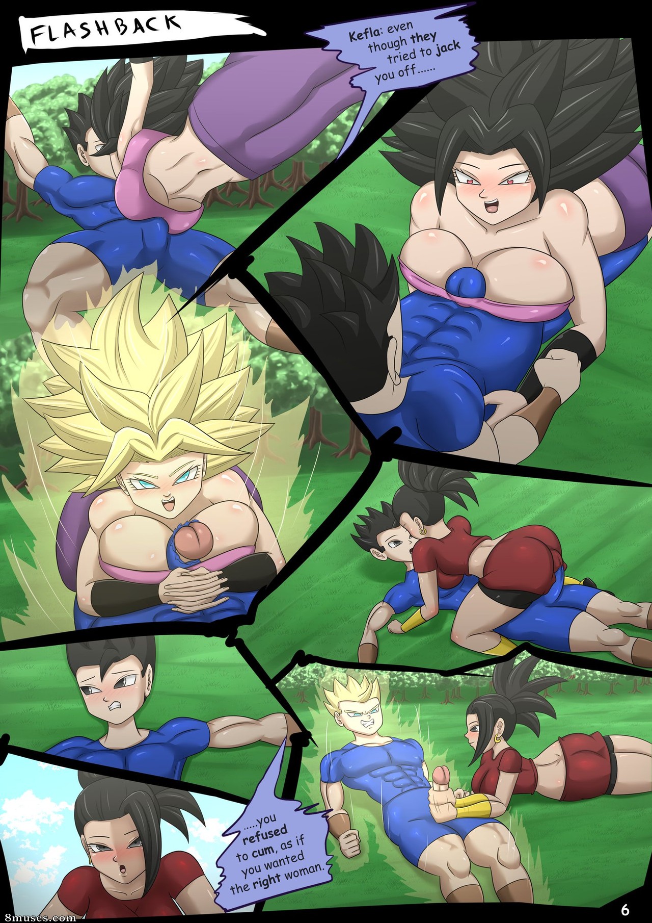 Magnificent Sexy Gals - Battle Tensions - Page 8