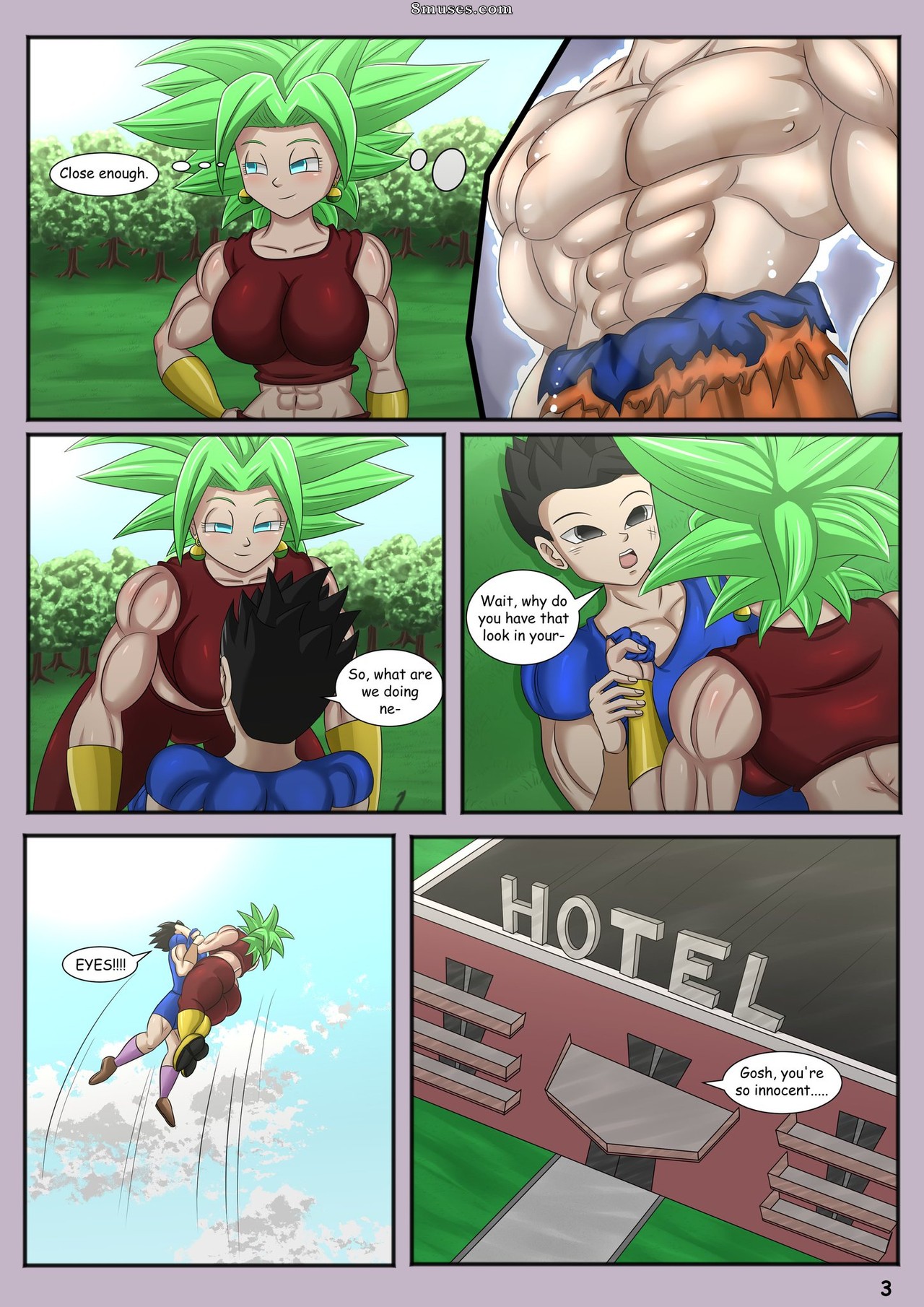Magnificent Sexy Gals - Battle Tensions - Page 5