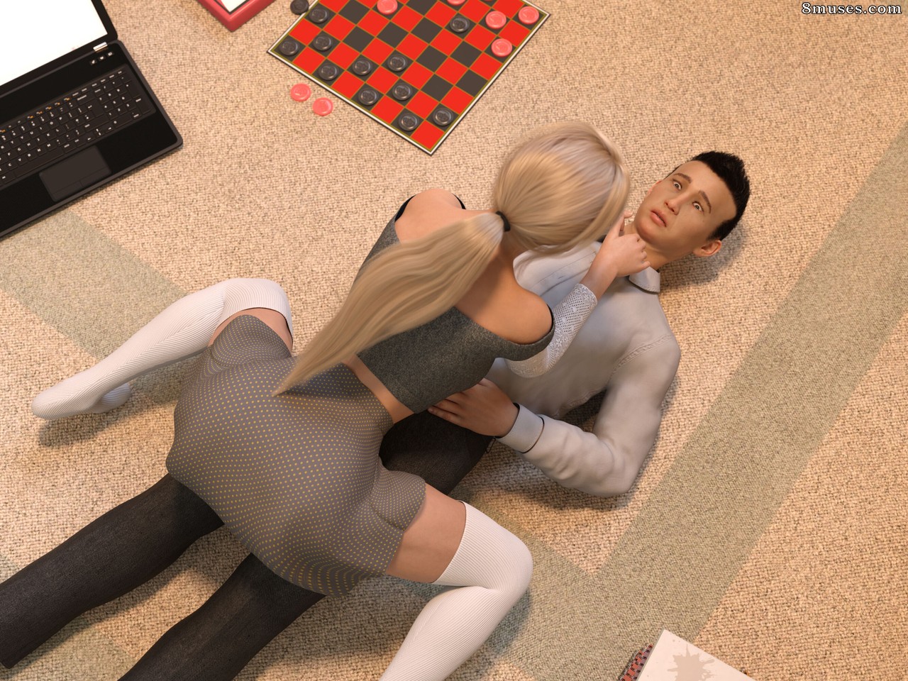 KingOfThaDome - Nerd x Cheerleader - Study Session - Page 24