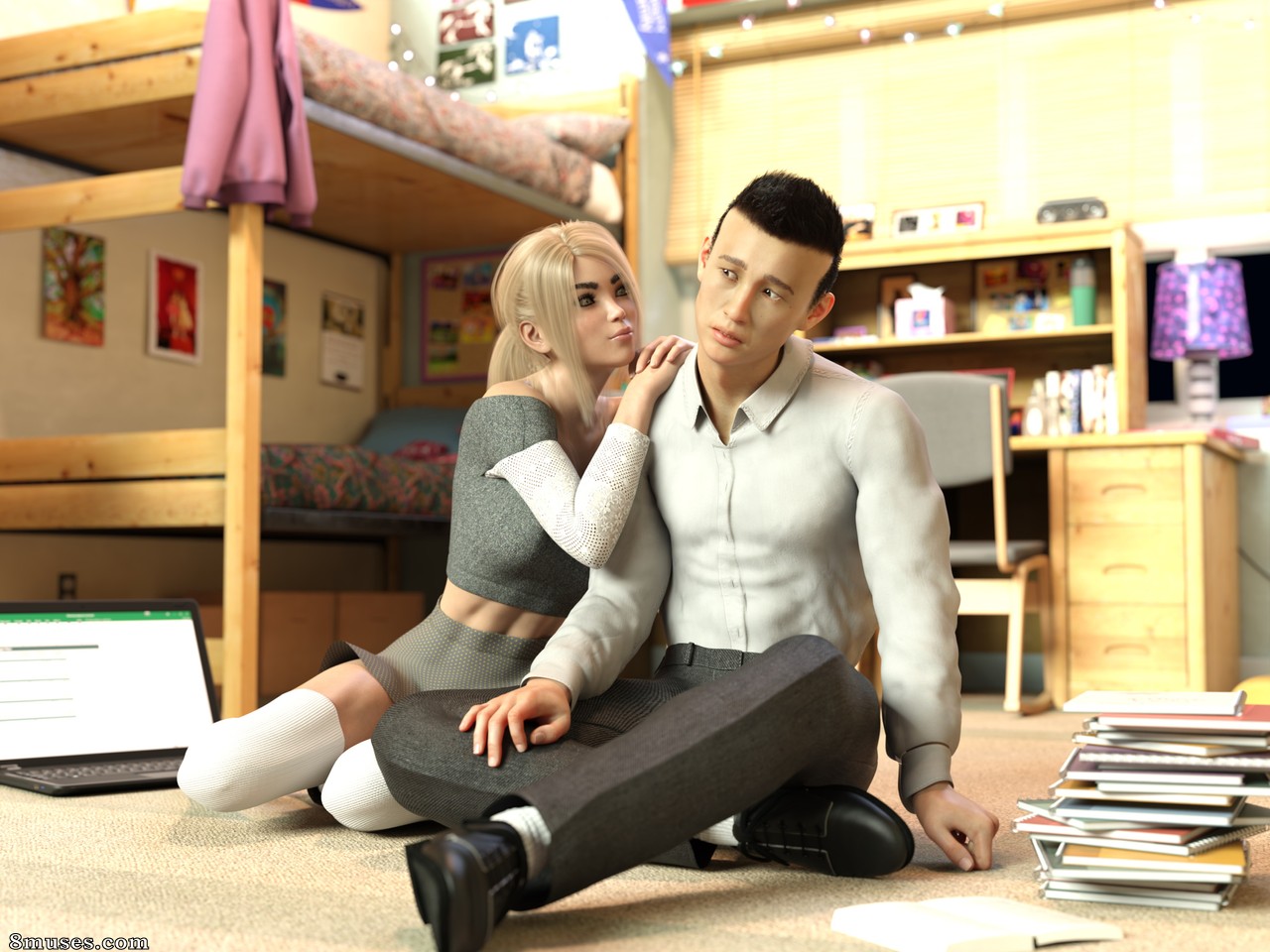 KingOfThaDome - Nerd x Cheerleader - Study Session - Page 23