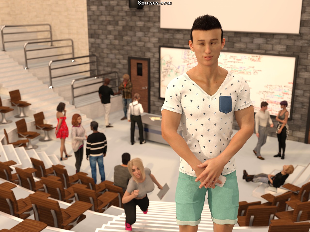 KingOfThaDome - Nerd x Cheerleader - Study Session - Page 78