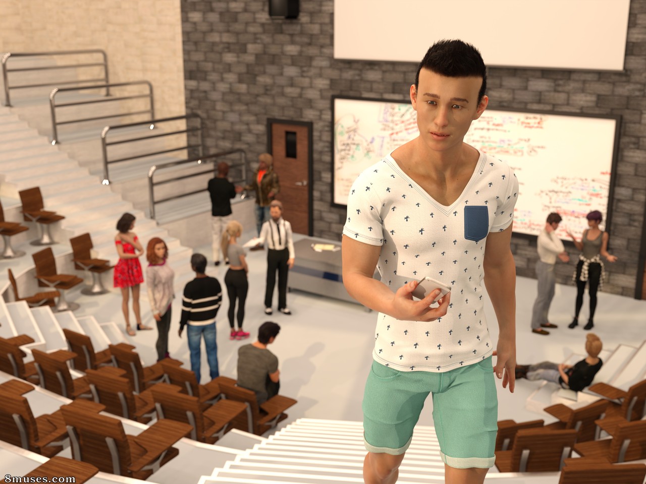 KingOfThaDome - Nerd x Cheerleader - Study Session - Page 76