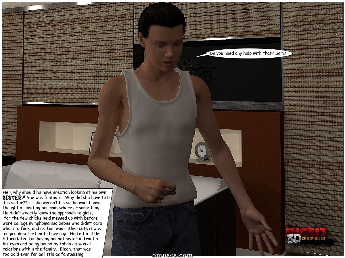 IncestChronicles3D Comics - Amor de irmã - Página 4
