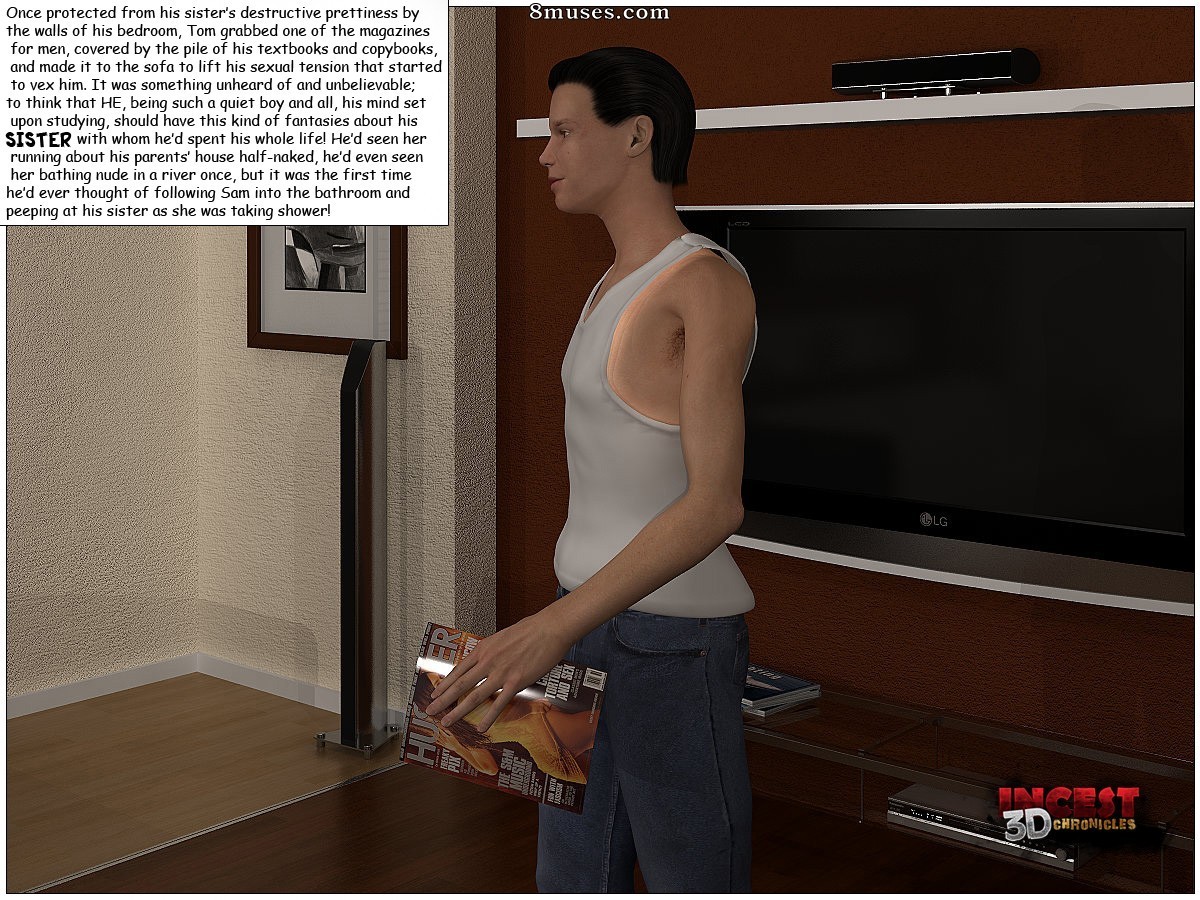 IncestChronicles3D Comics - Amor de irmã - Página 9