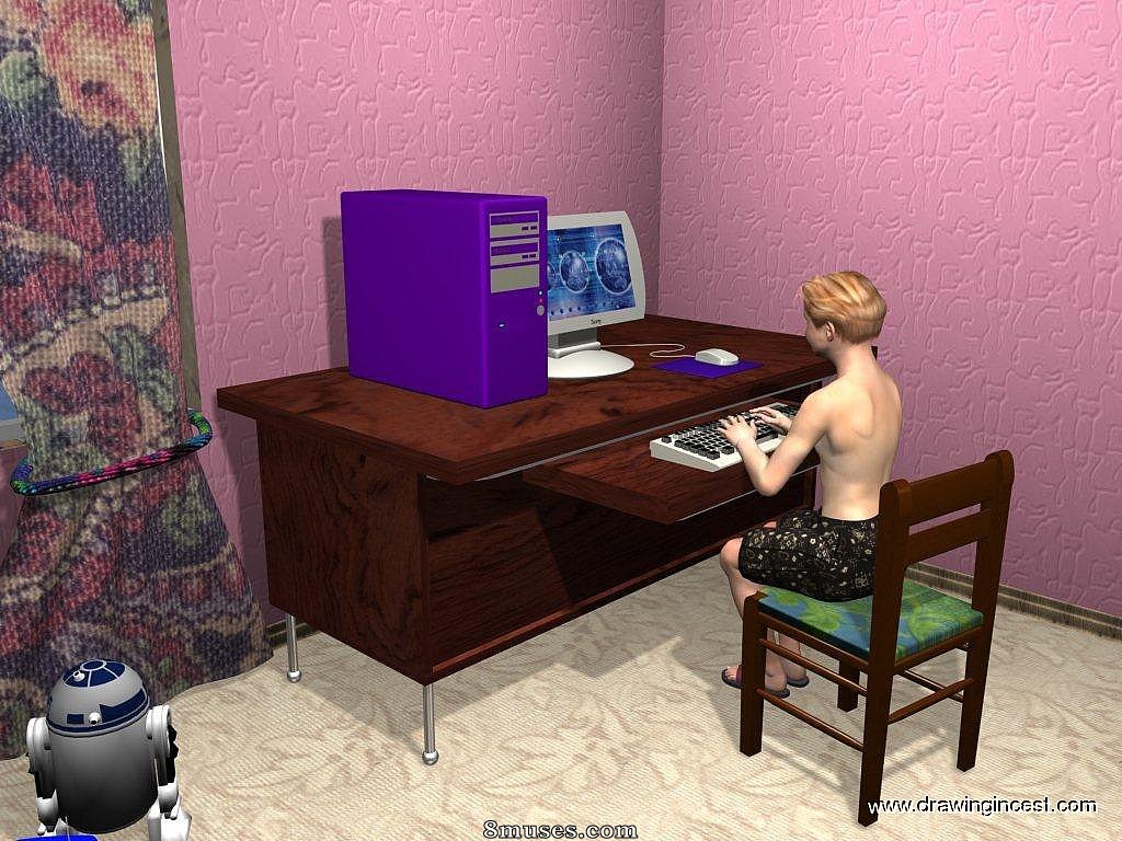 3D - Bathroom procedures make mom and son closer - Page 12