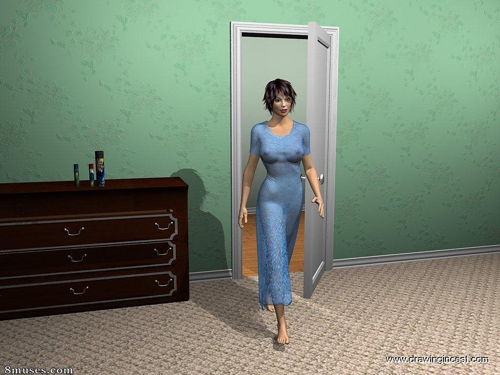 3D - Bathroom procedures make mom and son closer - Page 15