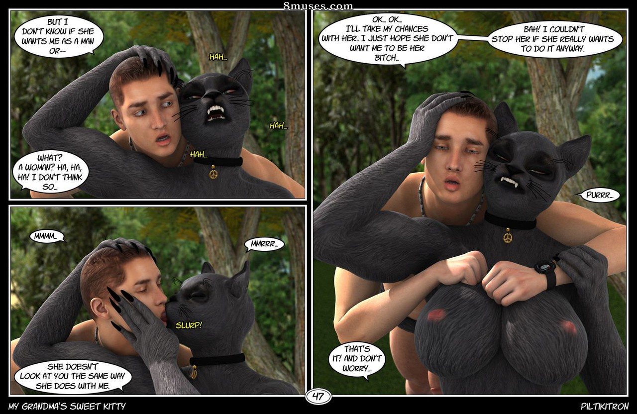Piltikitron Comics - El gatito dulce de la abuela de mi amigo - Página 48