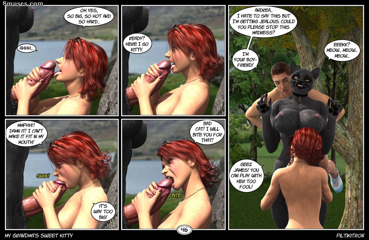 Piltikitron Comics - My Grandma's Sweet Kitty - Page 47