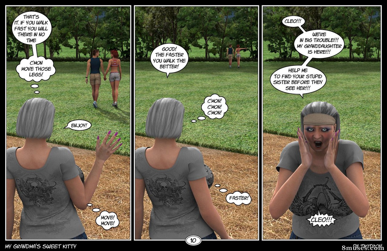 Piltikitron Comics - My Grandma's Sweet Kitty - Page 11