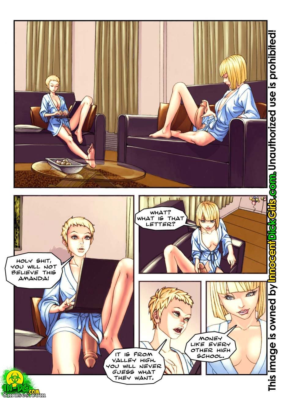 Innocent Dickgirls Comics - The Student Teacher - Page 2