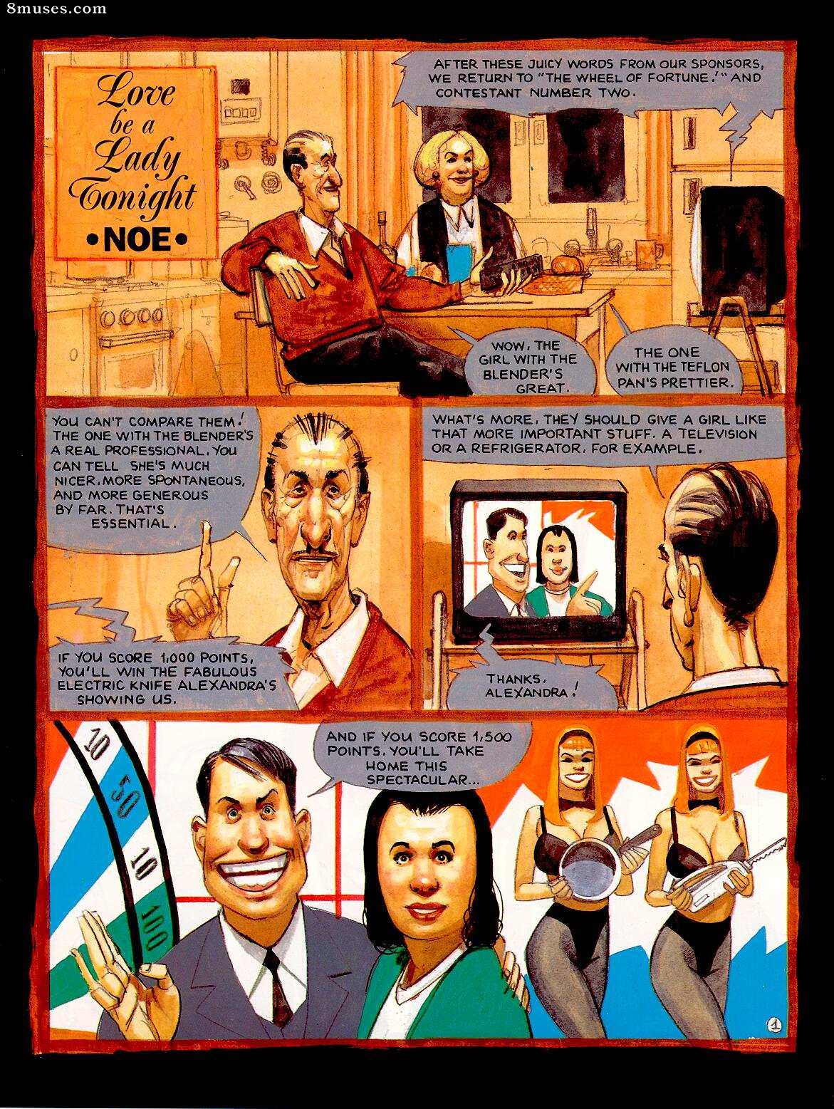 Ignacio Noe Comics - Amor seja uma dama esta noite - Página 1