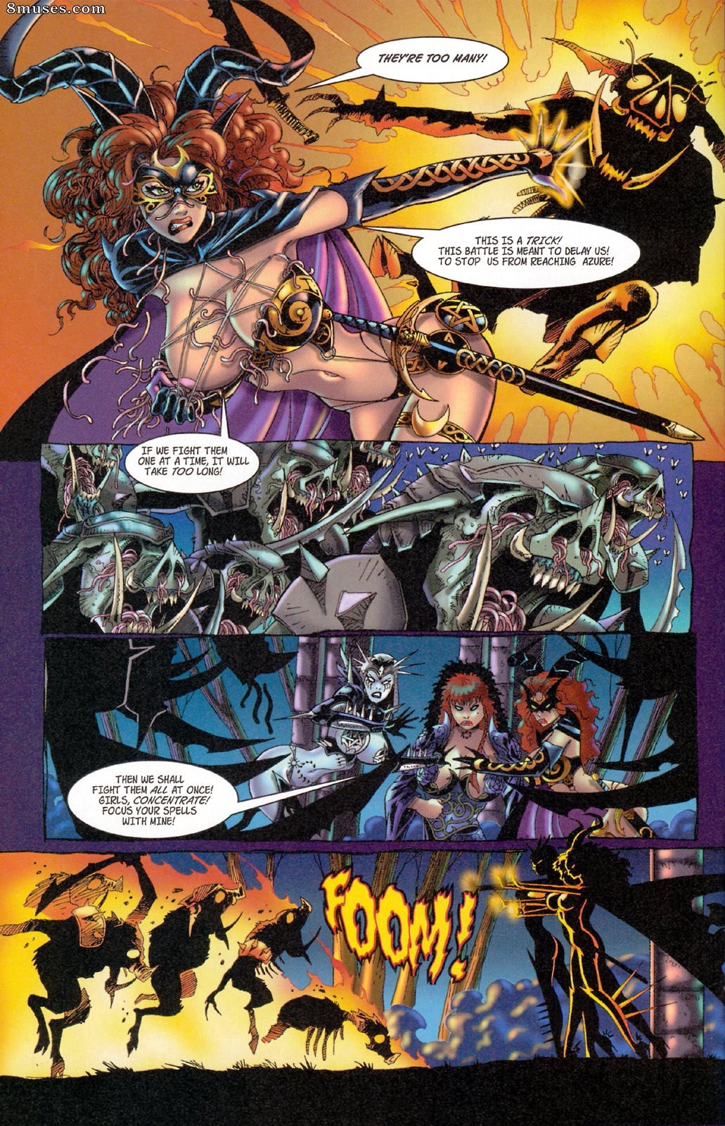 BroadSword Comics - Tarot - La sorcière de la rose noire 021 - Page 7