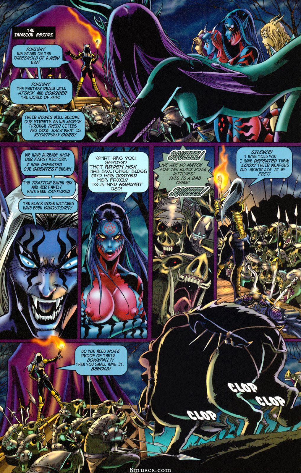 BroadSword Comics - Tarot - La sorcière de la rose noire 021 - Page 23