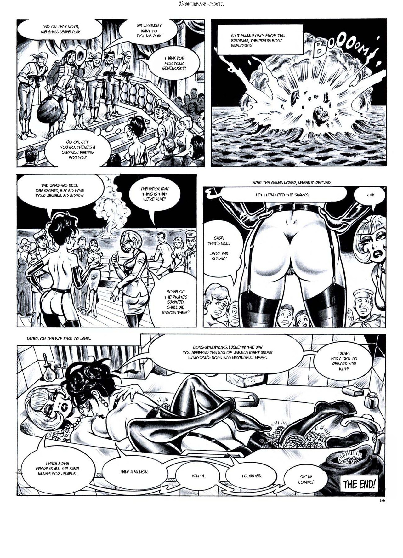 Série de meias chocantes - Piratas - Página 9