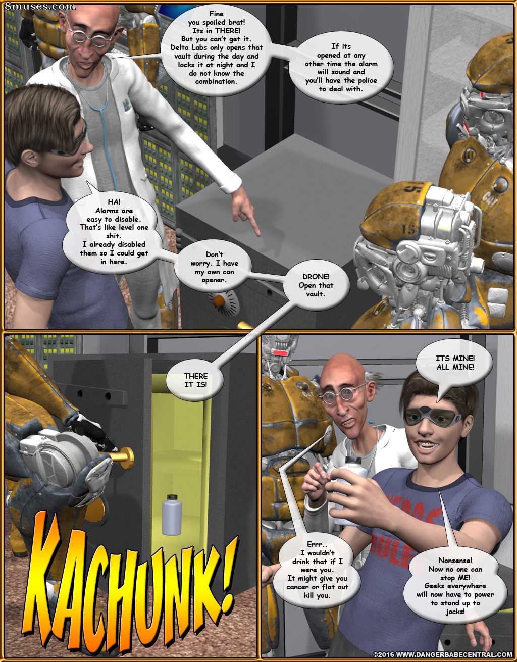 3D - Alpha Woman & Alpha Girl - The Geek Wins The Day - Page 5